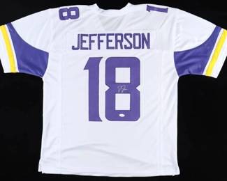 Justin Jefferson Signed Jersey