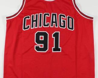 Dennis Rodman Signed Jersey
