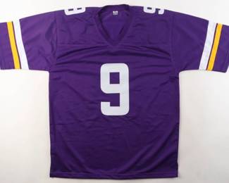 J.J. McCarthy Signed Jersey