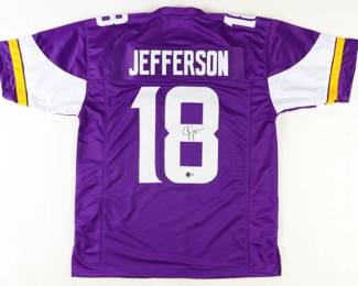 Justin Jefferson Signed Jersey