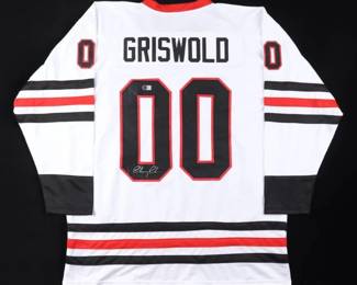 Chevy Chase "Christmas Vacation" Clark Griswold Signed Jersey