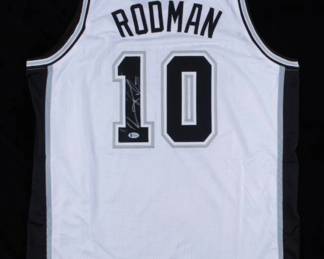 Dennis Rodman Signed Jersey