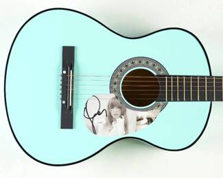 Taylor Swift Signed 38" Acoustic Guitar