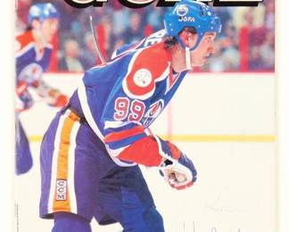 Wayne Gretzky Signed 1983 Goal Magazine
