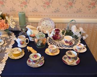 Fine china and vintage porcelain