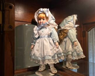 Vintage porcelain doll