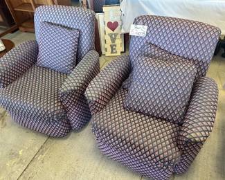 Pair of Swivel Chairs