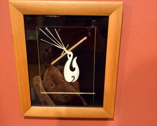 Bone Hook framed