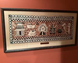 Tapa Cloth kormakawa village Fiji