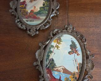 vintage hand paintings