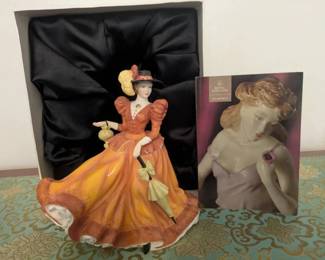 HKF015 Signed Royal Doulton Classics “Autumn Breeze” Figurine
