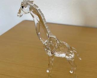 HKF332 - Swarovski Crystal Collectibles - "Baby Giraffe"
