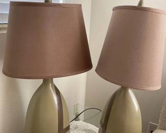 HKF036 - Pair Of Mia Ashley Table Lamps