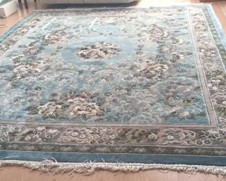 HKF352 Traditional Style Area Rug W/ Pad