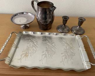 HKF144 - Four Silver-Plated/Aluminum Classic Pieces