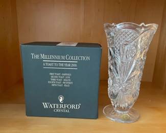 HKF118 - Two Crystal Classics -Waterford & Bohemian Czech