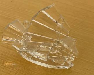 HKF387 - Swarovski Crystal Collectibles - "Sailboat" 
