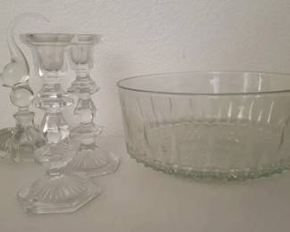 HKF155- Crystal Bowl & Decor