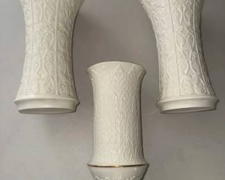 HKF106 Three Large Lenox Vases