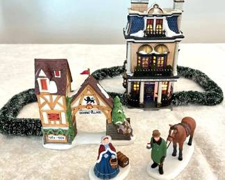 HKF245- Vintage “Heritage Village” & Department 56 Village Sets 