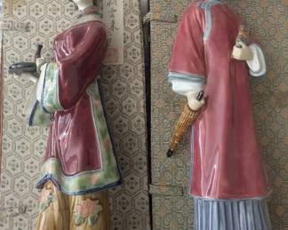HKF189- Vintage Chinese Porcelain Figures 