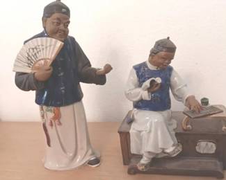 HKF185- Chinese Mudman Figurine - Shekwan Ceramics