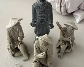 HKF068 - Chinese Mudmen Clay figures & Terracotta Warrior
