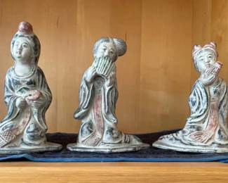 HKF033 - Three Chinese Court Ladies