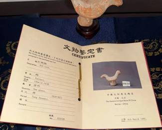 HKF274 Antique Chinese Pottery from Tang Dynasty 