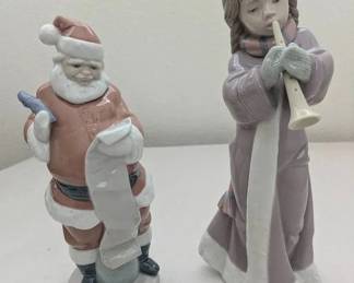 HKF090- Lladro Christmas Figures Lot #2