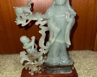 HKF366 Chinese Hand Carved Jade Piece