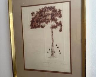 HKF128 Limited Edition Etch Print by William Barnum