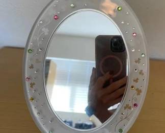 HKF345 - Swarovski Crystal Collectibles Vanity Mirror 