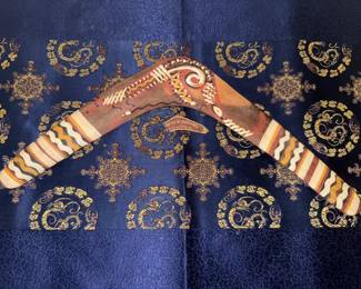 HKF298 Aboriginal Australian Boomerang