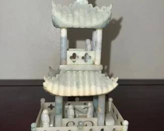 HKF338 Chinese Hand Carved Jade Decor