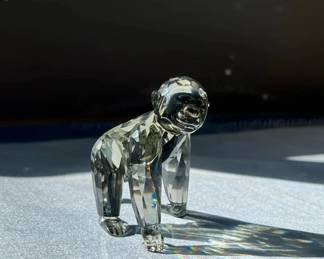 HKF344- Swarovski Crystal Collectibles, “ Swarovski Gorilla Club” 
