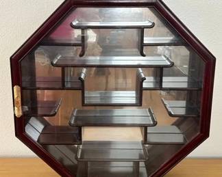HKF114 - Octagon Hanging Display Case