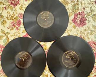 HKF084 3 10 Inch Victor Records 