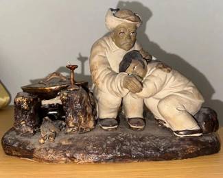 HKF089 - Chinese statue by Yang Yingcai “1/14/1997”