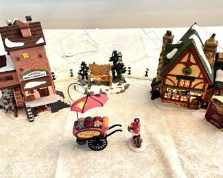 HKF249- “Heritage Village” Dickens’ Christmas Buildngs & Figures! 