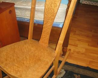 Birdseye Maple Rocking Chair