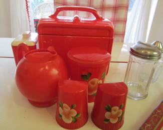 Retro Red (1950's) Kitchen Essentials