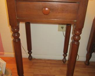 Vintage Federal Style One Drawer Table