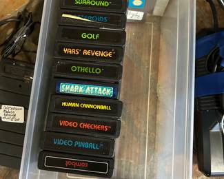 Atari games!! 