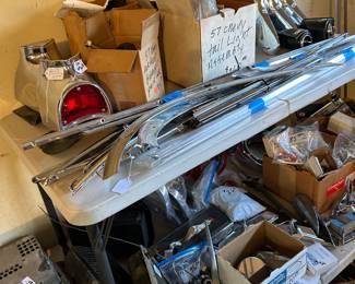 Vintage Chevy car parts and trims!!