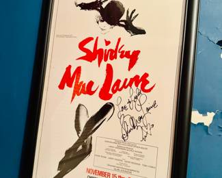 SHIRLEY MACLAINE AUTOGRAPHED