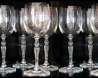 Lots of Nice Stemware