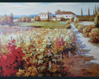 Very Large Decorative Painting