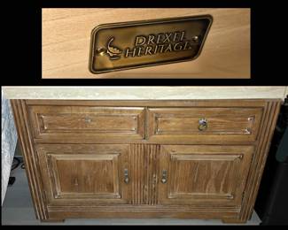 Showing One of a Matching Pair of Drexel Heritage Chests