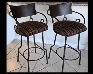 Very Attractive Pair of Barstools